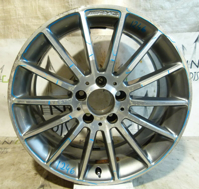 MERCEDES W176 AMG GENUINE ALLOY WHEEL RIM 18" 7.5Jx18H2 ET52  A1764010200