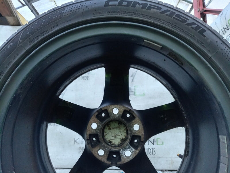 BMW F20 17" ALLOY WHEEL RIM 7.5J ET43 & TYRE 225/45/18 6850151