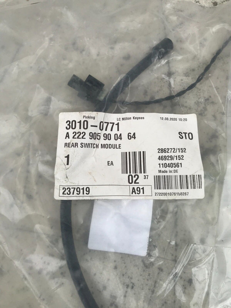 MERCEDES S CLASS W222 REAR CONTROL MODULE 2015-2020 A222905900464
