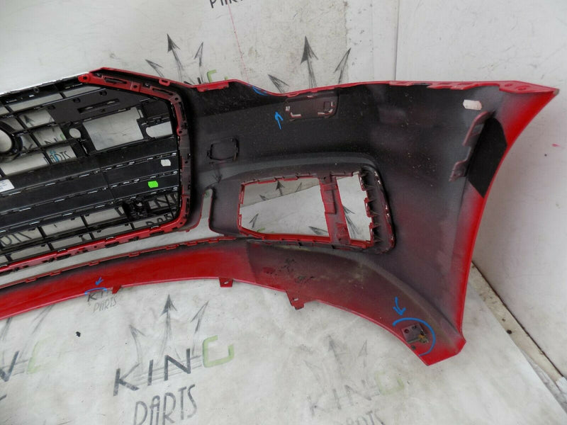 AUDI A6 S-LINE 4K0 C8 2019-ON RED FRONT BUMPER GENUINE 4K0853651