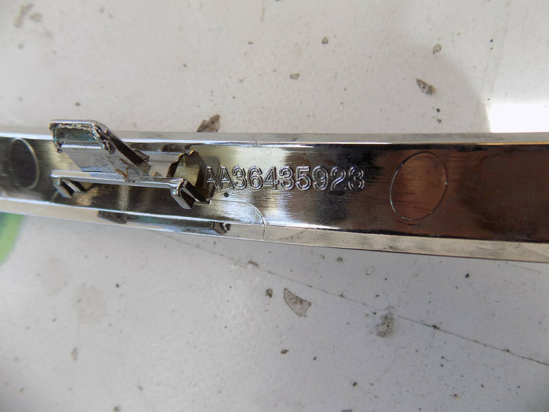 CITROEN C4 PICASSO MK2 LCI 2016-17 FRONT BUMPER CHROME STRIP TRIM EMBLEM