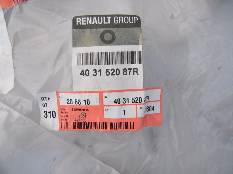 Renault ORIGINAL 15" TRIMS COVER HUB CAPS TYRE CAP SILVER ONE 403152087R (R16)