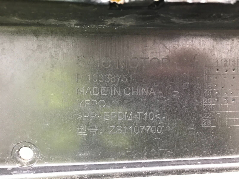 MG ZS 2017-2020 FRONT BUMPER GENUINE P10336751