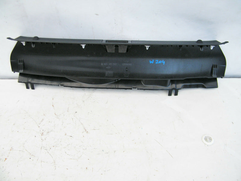 MERCEDES C-CLASS W204 2007-2014 BOOTLID TRIM COVER PANEL LOCK LOADING SILL COVER