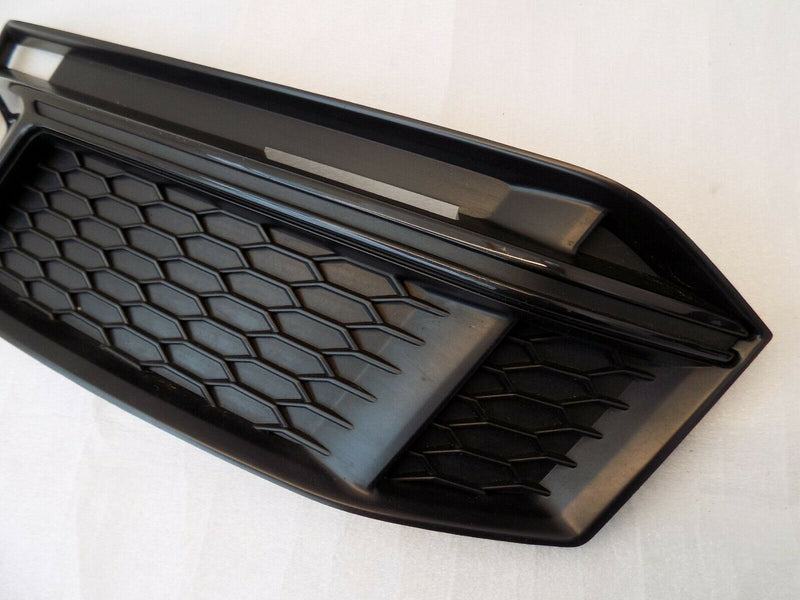 AUDI B9 S4 B9 2016-18 FRONT BUMPER LOWER AIR GUIDE GRILL LEFT 8W0807681 /S20-58