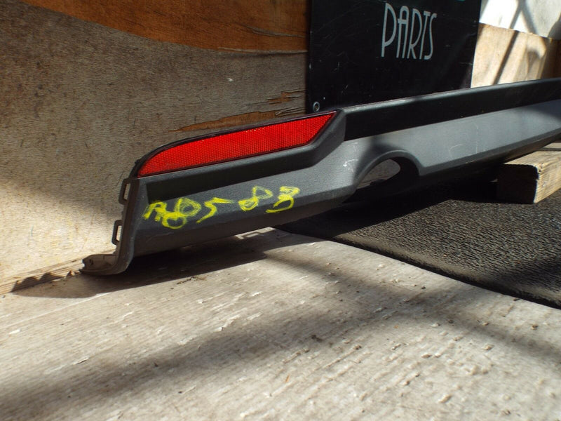 Audi A1 Facelift 2015 2016 Rear Bumper Bottom Part Diffuser (A8583) 8XA 807 421B