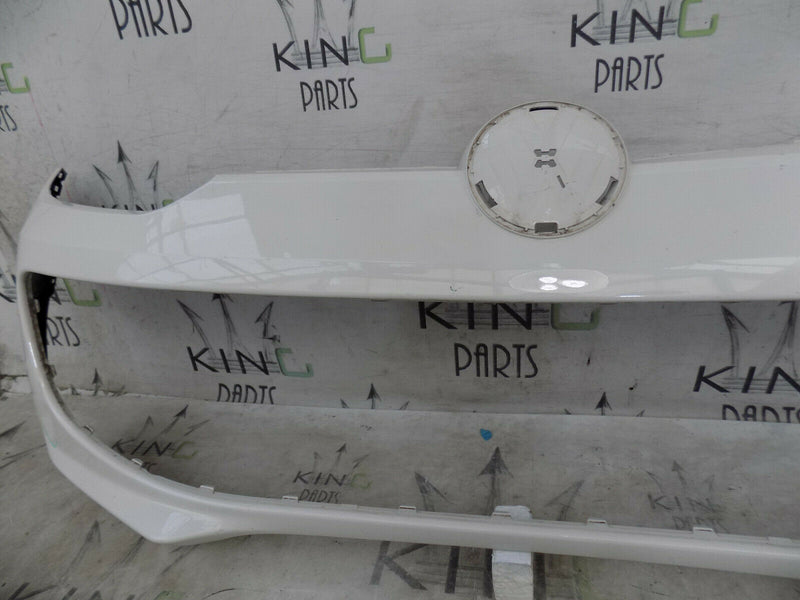 VW UP 1S 2011-2014 WHITE FRONT BUMPER GENUINE 1S0807221