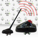 VW POLO 6C SKODA FABIA 3 ROOF ANTENNA AMPLIFIER AERIAL & STICK 6C0035501A 1-PLUG