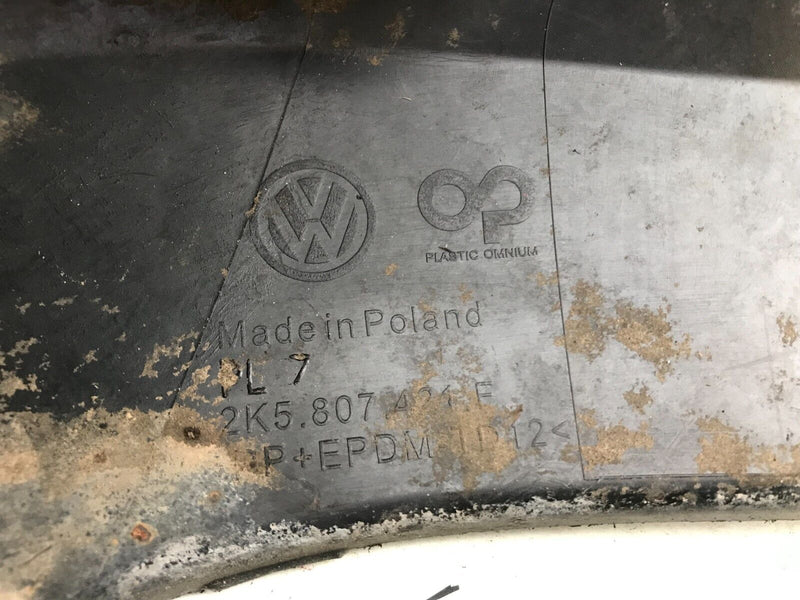 VW CADDY MAXI PANEL VAN IV 2015-2019 REAR BUMPER GENUINE 2K5807421