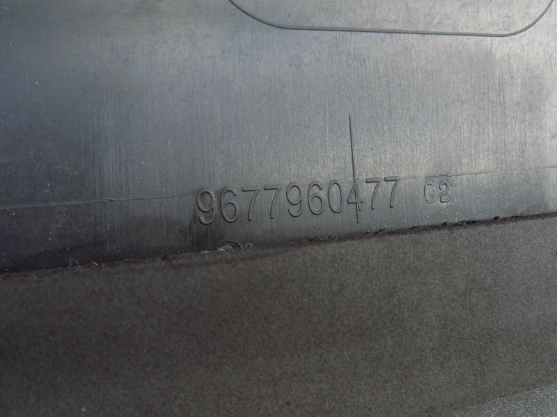 PEUGEOT 308 (T9) MK2 2013-2017 HATCHBACK WHITE REAR BUMPER GENUINE