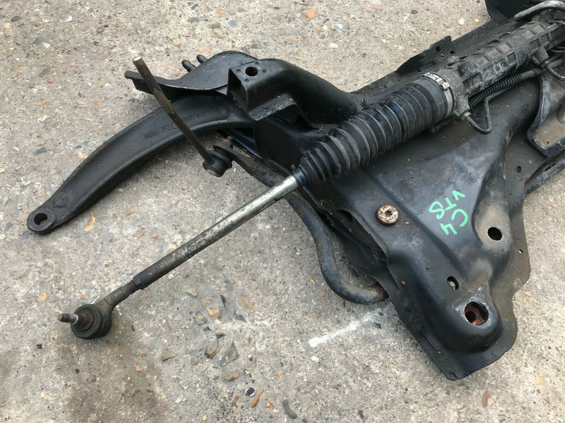 CITROEN C4 2004-09 2.0 DIESEL FRONT SUBFRAME 2x WISHBONES POWER STEERING RACK PB
