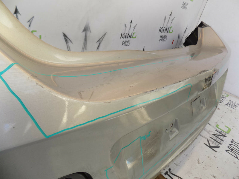 VAUXHALL ASTRA H MK5 2004-2009 5 DOOR SILVER REAR BUMPER GENUINE 24460353