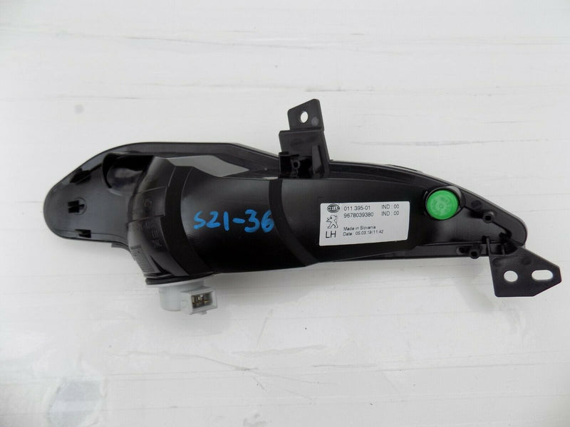 PEUGEOT 308 2014-2017 FRONT LEFT N/S  INDICATOR LAMP *NEW* 9678039380 /S21-36