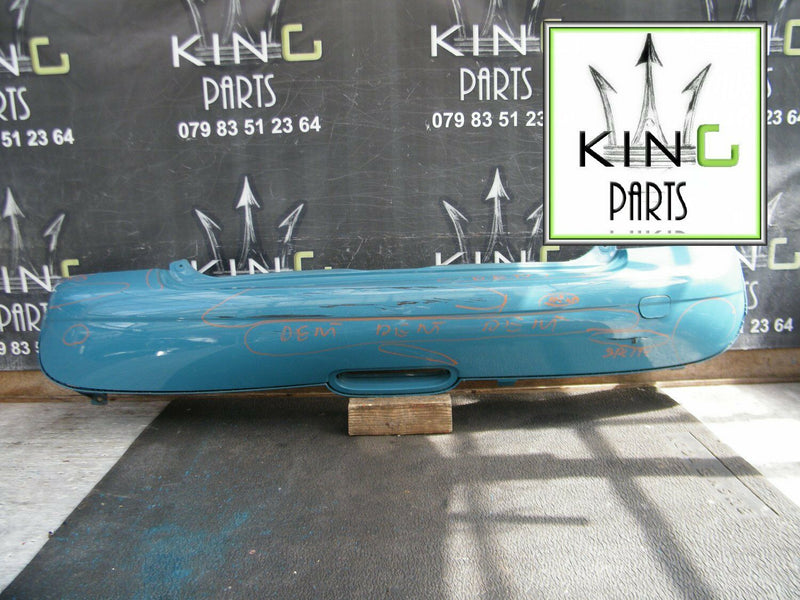 BMW MINI ONE COOPER CONVERTIBLE R56 2009-2013 REAR BUMPER GENUINE BLUE (8575)