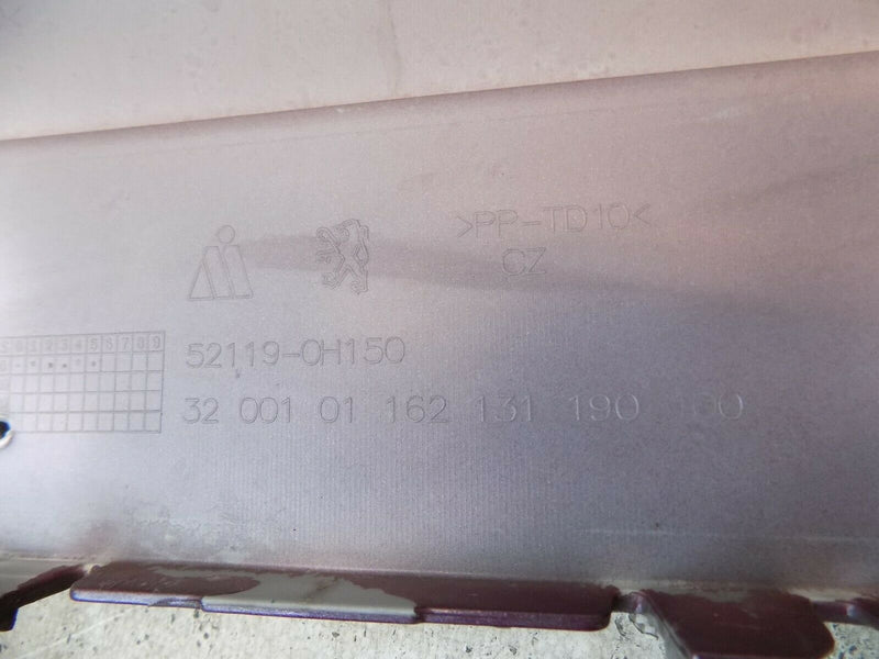 PEUGEOT 108 FRONT BUMPER 2014 - 2017  GENUINE PEUGEOT PART 52119-0H150