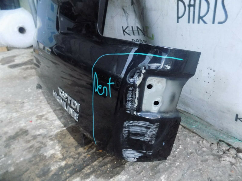 VW TRANSPORTER T5 2009-2015 DRIVERS REAR RIGHT BACK DOOR BLACK 7H0827088
