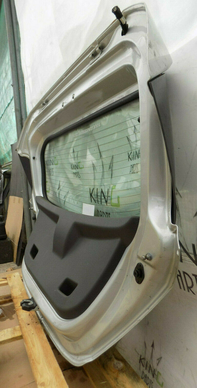 VAUXHALL CORSA-D 2010-2014 5DR REAR TAILGATE IN SILVER