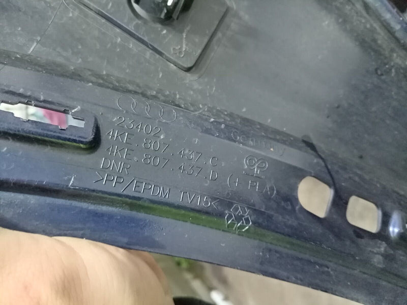 AUDI E-TRON S LINE 2010-ON FRONT BUMPER GENUINE 4KE807437C