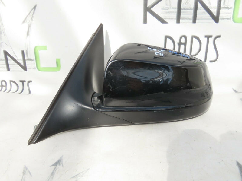 BMW 5 SERIES F11 2010-17 TOURING LEFT SIDE WING DOOR MIRROR BLACK