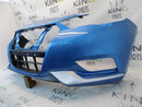 NISSAN MICRA K14 MK5 2017 - ON BLUE FRONT BUMPER GENUINE 62022-5FA0H