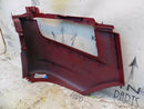 MAN TGX EURO 6 2020-ON  LEFT BUMPER CORNER UPPER BURGUNDY OEM 171136390100