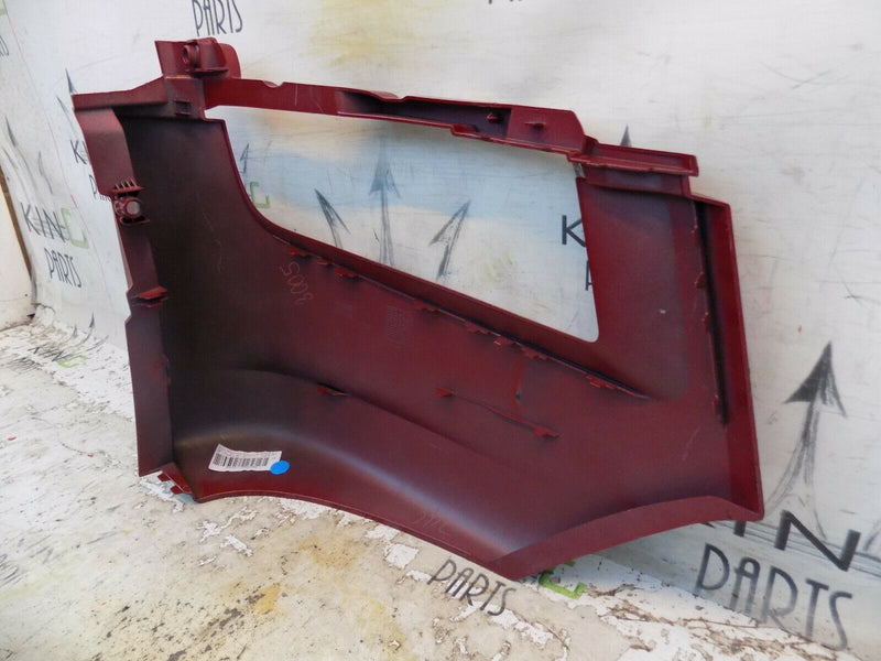 MAN TGX EURO 6 2020-ON  LEFT BUMPER CORNER UPPER BURGUNDY OEM 171136390100