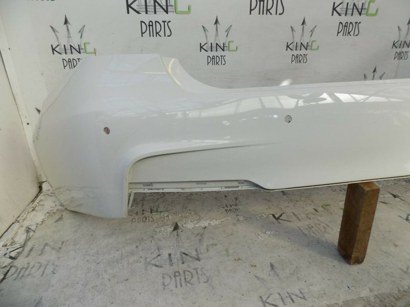 BMW 3 SERIES F30 M SPORT  2012-14 SALOON REAR BUMPER WHITE PDC 51128054195