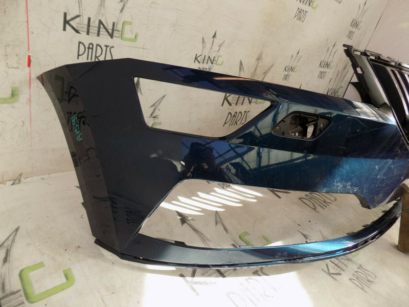 SKODA KAROQ 2017-2021 FRONT BUMPER GENUINE GRILL DARK TURQUOISE 57A807221