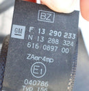 VAUXHALL CORSA D 2006-2014 FRONT RIGHT SIDE SEAT BELT B PILLAR TRIM 13290233 *2