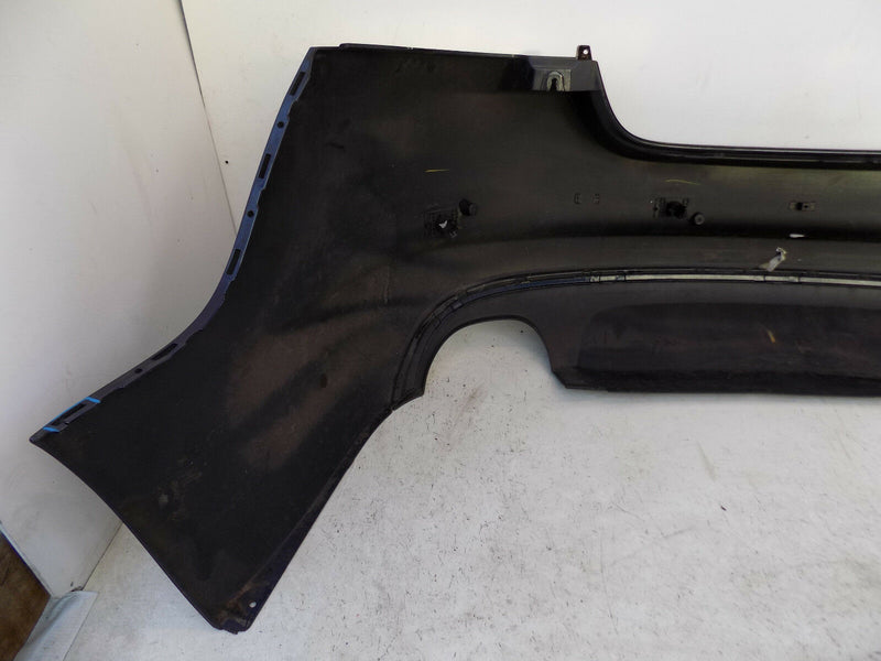 JAGUAR XF 2008 2009 2010 2011 2012 D.BLUE REAR BUMPER GENUINE PDC HOLES
