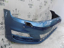 VW GOLF MK7 R-LINE 2013-2017 FRONT BUMPER IN BLUE GENUINE 5G0807221