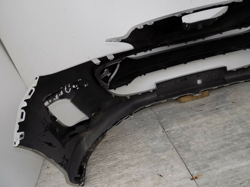 PEUGEOT 308 MK1 T7 2007-2010 SILVER FRONT BUMPER GENUINE 9680484677