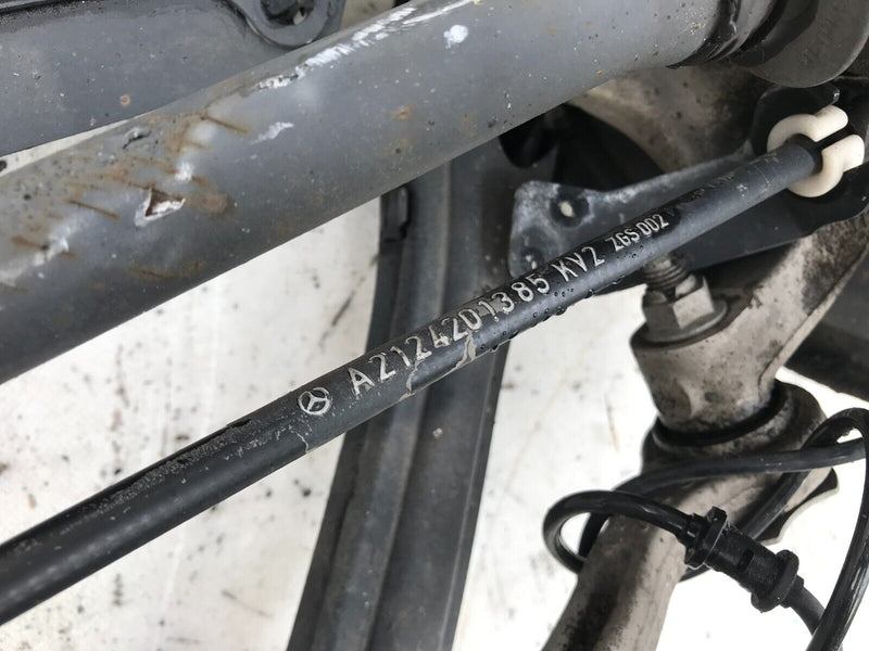 MERCEDES W212 LEFT SIDE REAR LEG 5x WISHBONE, DRIVESHAFT HUB, CALIPER GAS STRUT