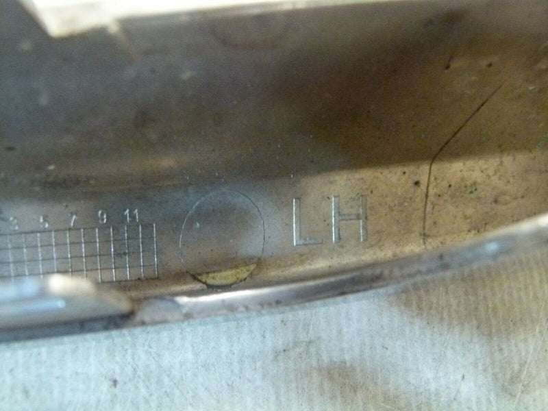 JAGUAR XJ X351 2010-15 FRONT BUMPER LEFT SIDE CHROME TRIM MOULDING AW93-17C753