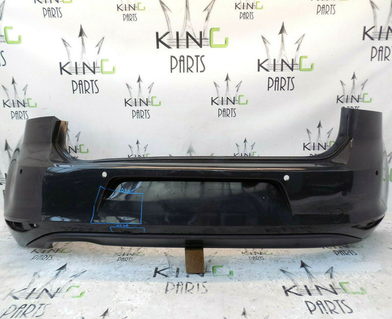 VW GOLF SPORTSVAN SV 510 2014-17 BLACK REAR BUMPER GENUINE PDC 510807421F