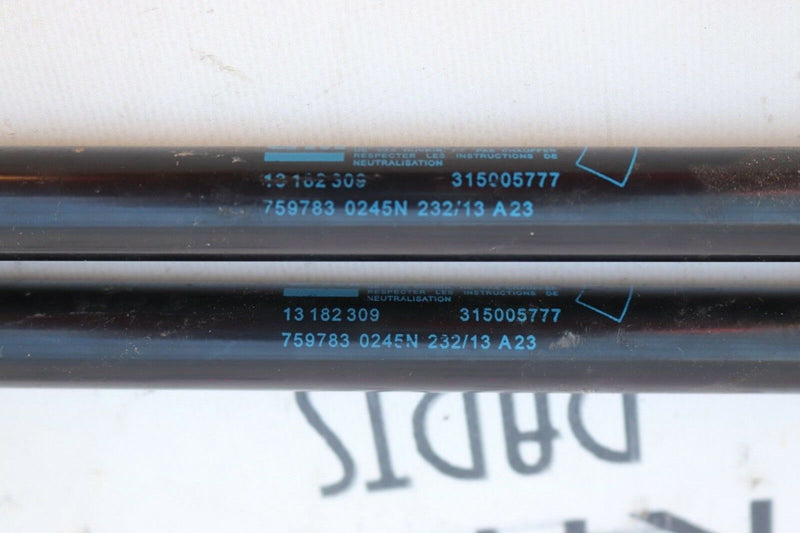 VAUXHALL CORSA D 2006-2014 5DR BOOT TAILGATE STRUTS LIFTERS PAIR OF 13182309 *2
