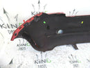 FIAT 500 C391 2007-2013 RED REAR BUMPER GENUINE PDC HOLES 735425627