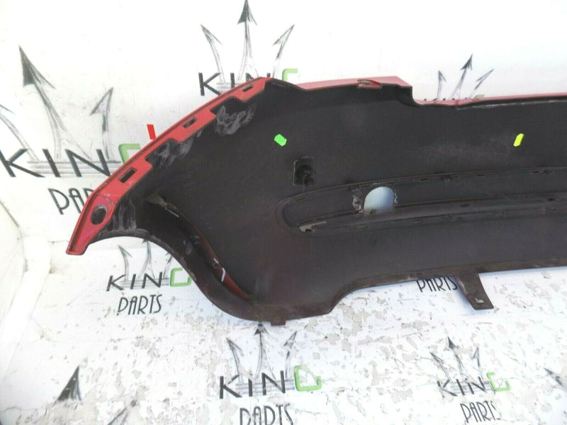 FIAT 500 C391 2007-2013 RED REAR BUMPER GENUINE PDC HOLES 735425627