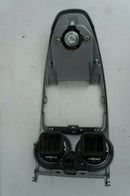 VAUXHALL CORSA D 2006-2014 CENTRE CONSOLE WITH HAZARD SWITCH SILVER 13204955