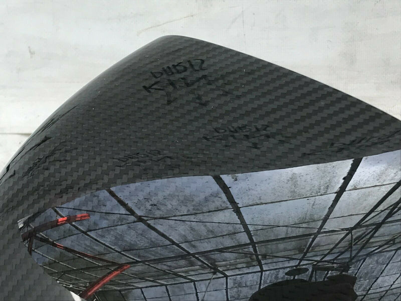 MCLAREN 720S LEFT SIDE MIRROR COVER FULL CARBO GLOSSY *ORIGINAL* 14AB091CP