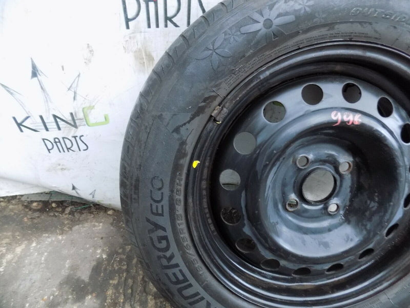 KIA FORTE RIO MK2 SEDAN HATCHBACK 2012-2018 15" STEEL WHEEL +TYRE 185/65R15