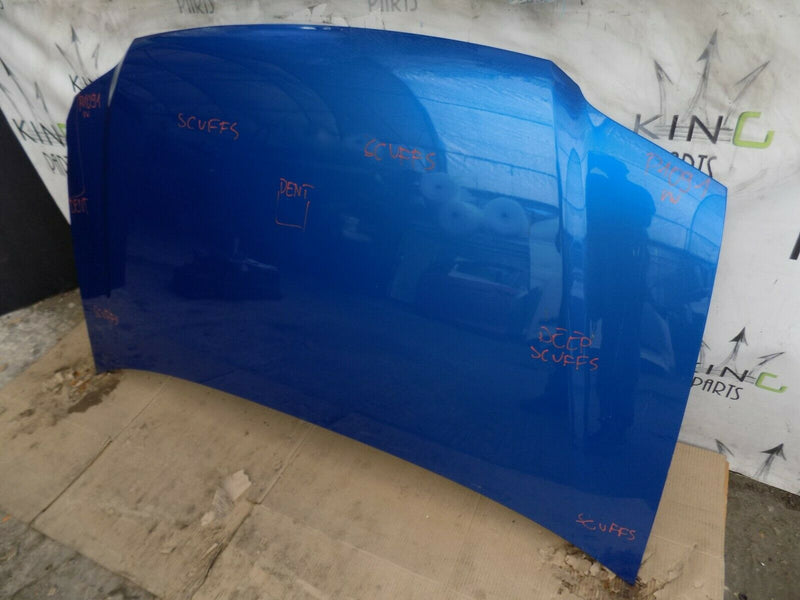 VW TOURAN 2003-2006 GENUINE BONNET HOOD COMPLETE IN BLUE