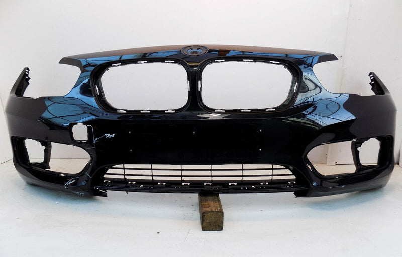 BMW 1 SERIES F20 2015 2016 2017 FACELIFT FRONT BUMPER GENUINE BLACK (B2074)