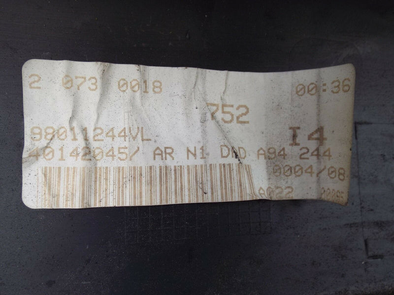 Peugeot 2008 2013-2016 Rear Bumper Genuine Black (9349)