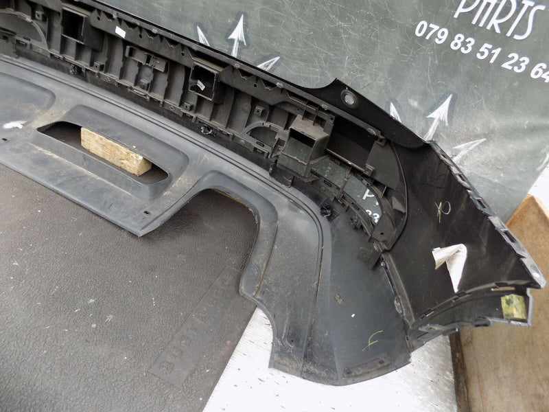 AUDI Q3 2011 2012 2013 2014 BLACK REAR BUMPER GENUINE & DIFFUSER (B0087)