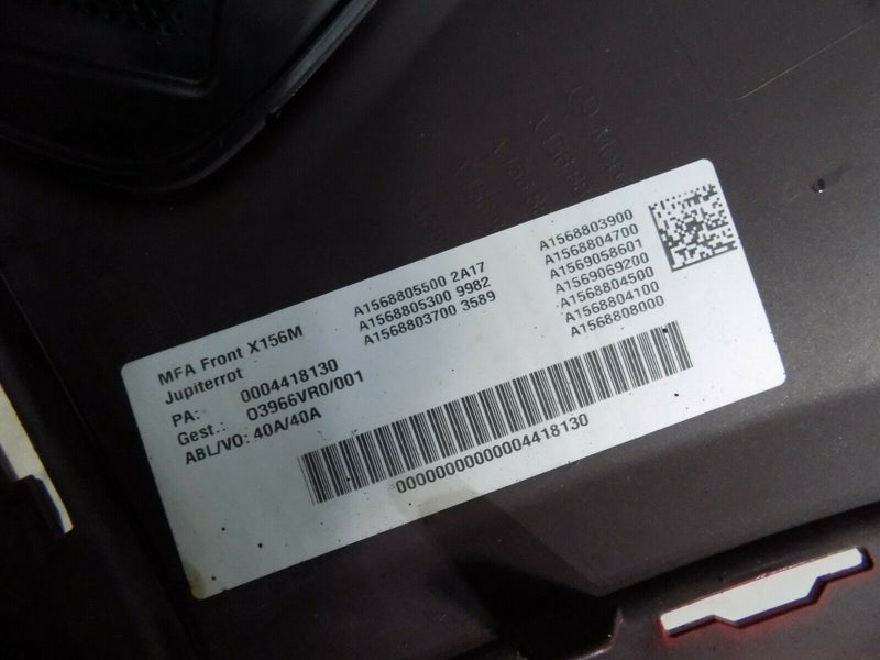 MERCEDES GLA X156 SPORT FACELIFT 2017-20 FRONT BUMPER GENUINE A1568805300