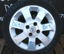 OPEL VAUXHALL CORSA C GENUINE ALLOY WHEEL TYRE 15" 4x100 185/55R15 6Jx15 (069)