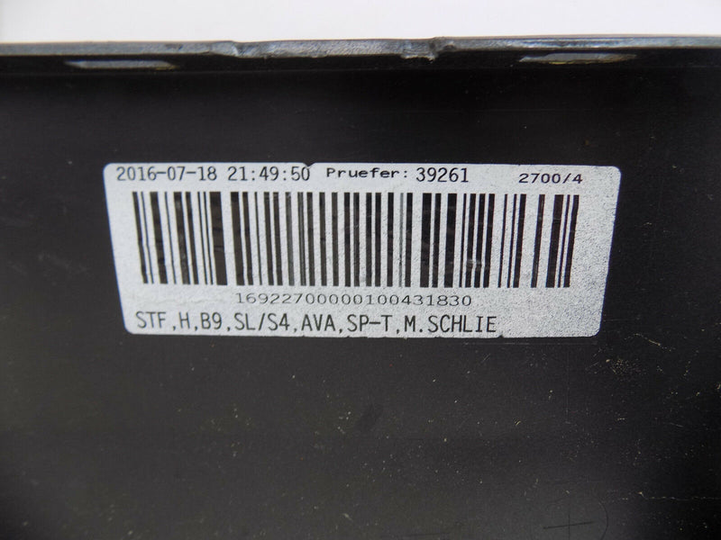 AUDI A4 S4 B9 S-LINE 2015-17 AVANT GREY REAR BUMPER GENUINE PDC 8W9807511