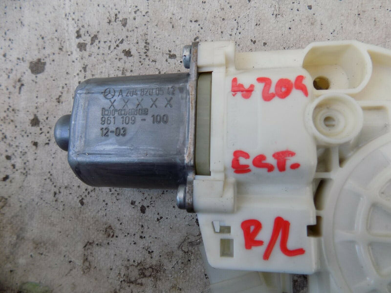 MERCEDES-BENZ C CLASS  C180 W204 ESTATE 2007-2014 FCL REAR LEFT WINDOW MOTOR