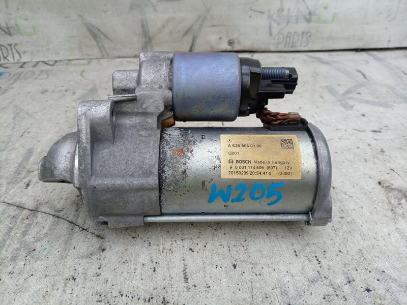 MERCEDES W205 1.6 DIESEL OM626951 STARTER MOTOR A6269060100 #